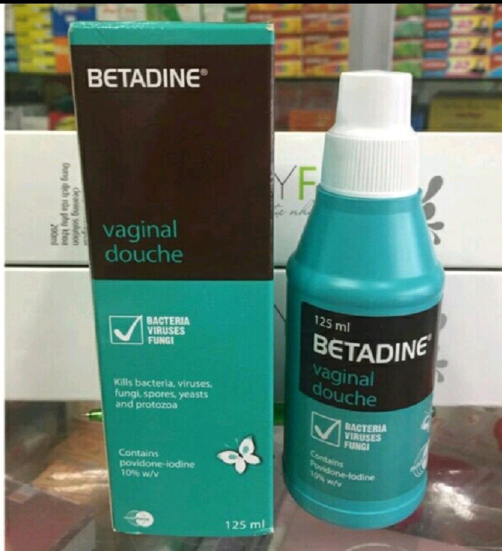 Dung dịch rửa phụ khoa betadine 125ml