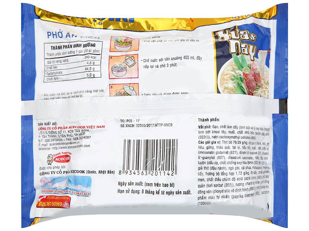 Phở bò xưa và nay