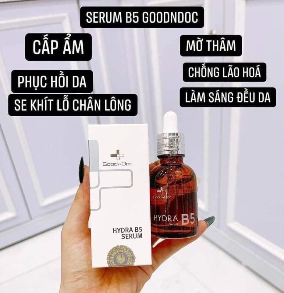 SERUM CẤP ẨM PHỤC HỒI SÁNG DA B5 GOODNDOC 30ML