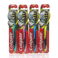 Colgate | Bàn Chải Đánh Răng Than Tre Colgate Lông Bàn Chải Mềm Bảo Vệ Nướu Làm Sạch Sâu Loại Bỏ Vết Bẩn Màu Sắc Ngẫu Nhiên Bàn Chải Đánh Răng Thủ Công
