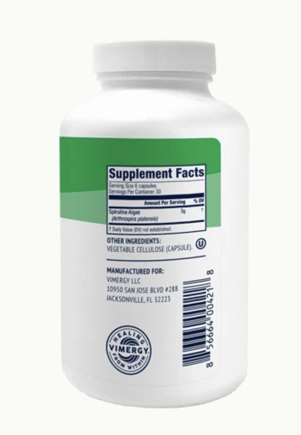 Tảo Xoắn Spirulina Vimergy