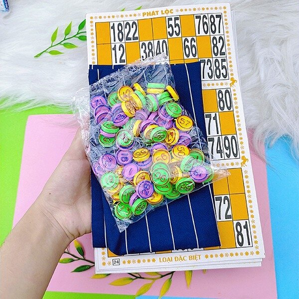 Cờ lô tô hạt nhựa cao cấp