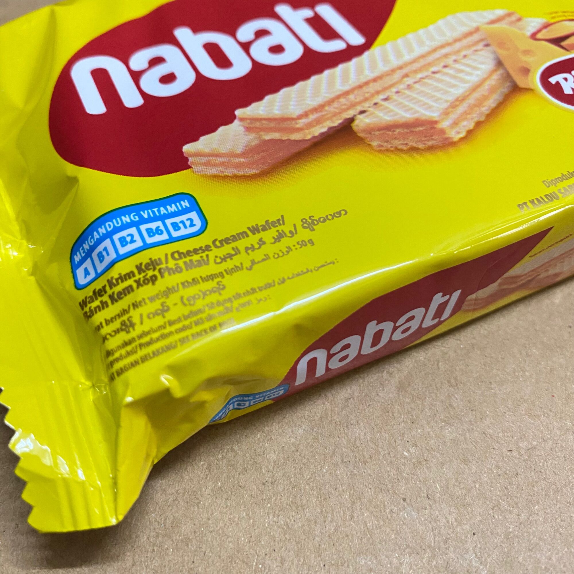 [50g][Phomai ] Túi Bánh Xốp Nabati