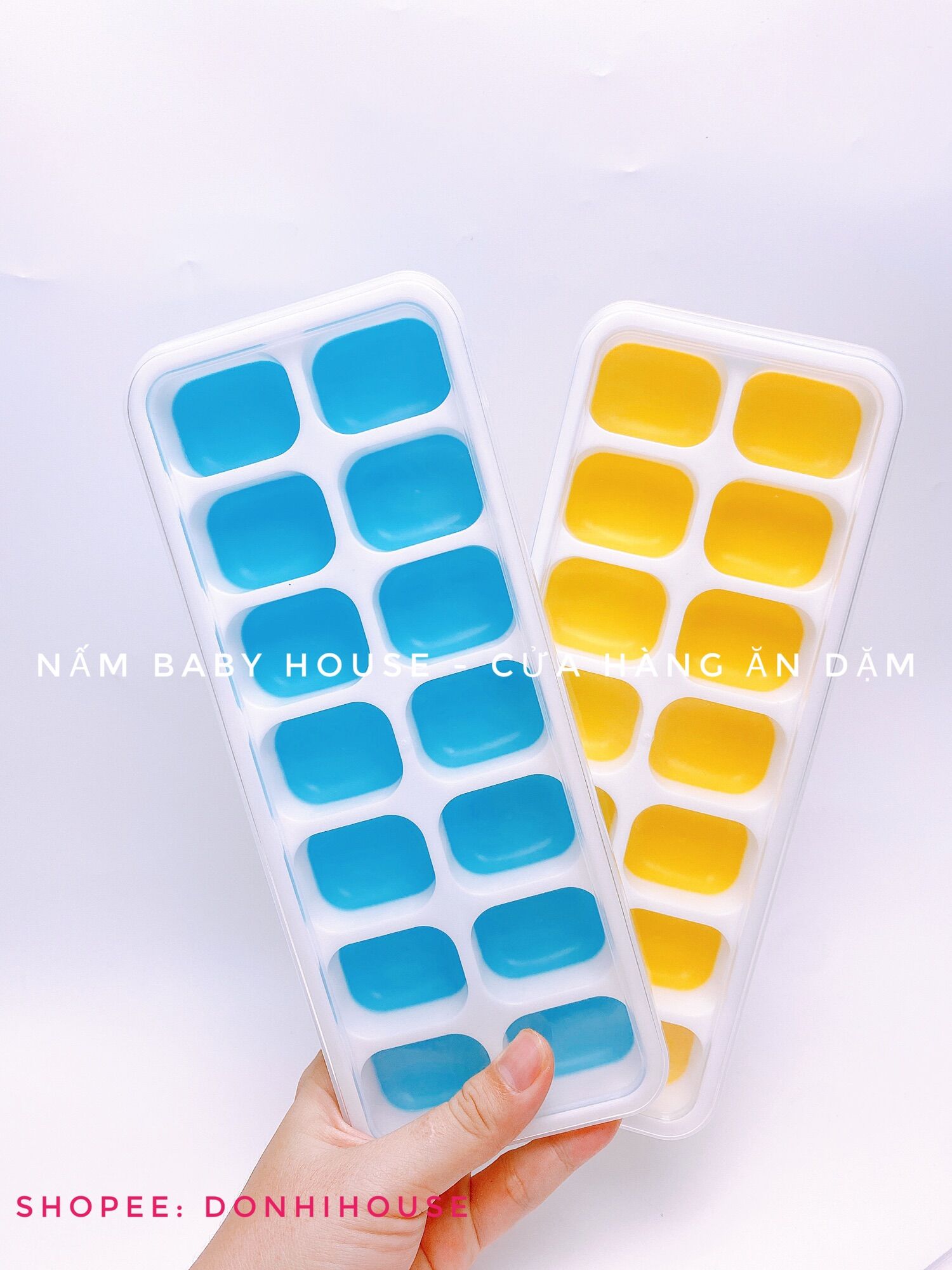 Khay trữ đông/ khay đá silicone