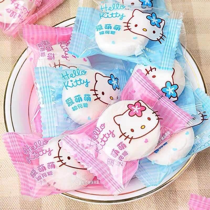 Kẹo bông marshmallow hello kitty nhân hoa quả
