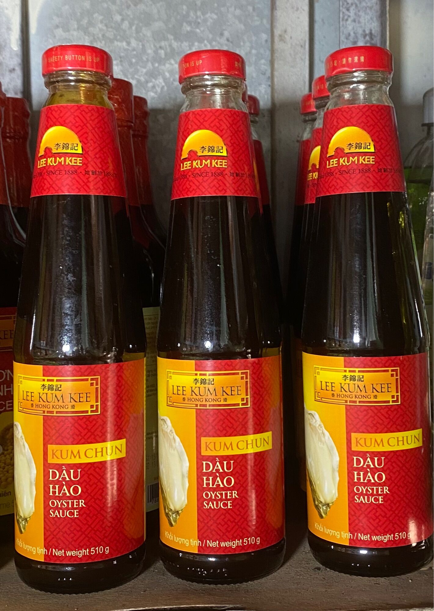 Dầu hào Lee Kum Kee chai 510g