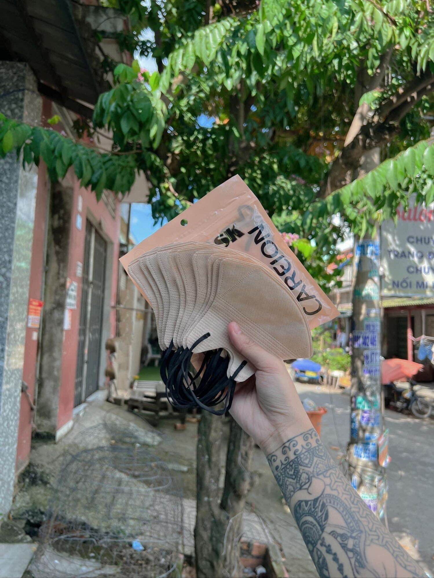 khẩu trang 5D an phong ( gói 10 cái)