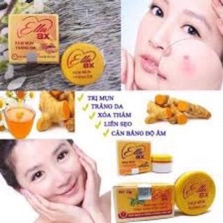 Kem mụn trắng da Ella 8x