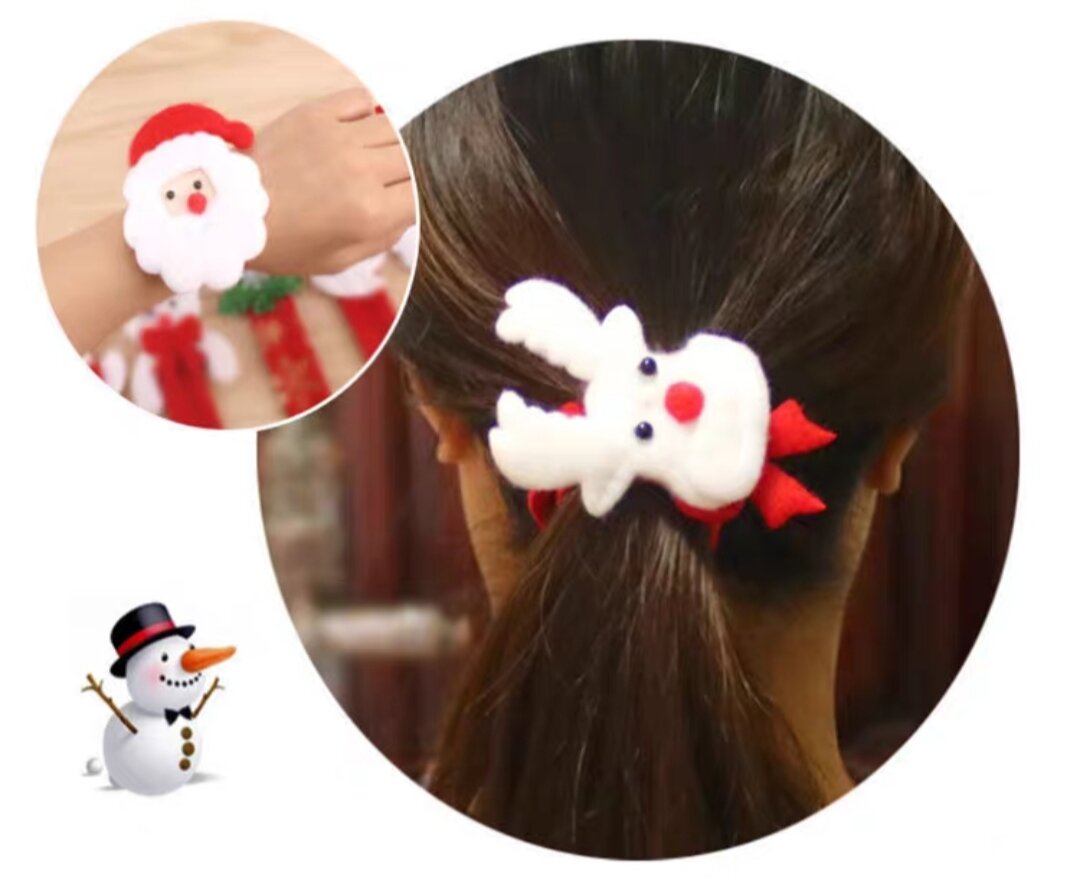 Phụ kiện đeo tay quấn tóc noel giá rẻ