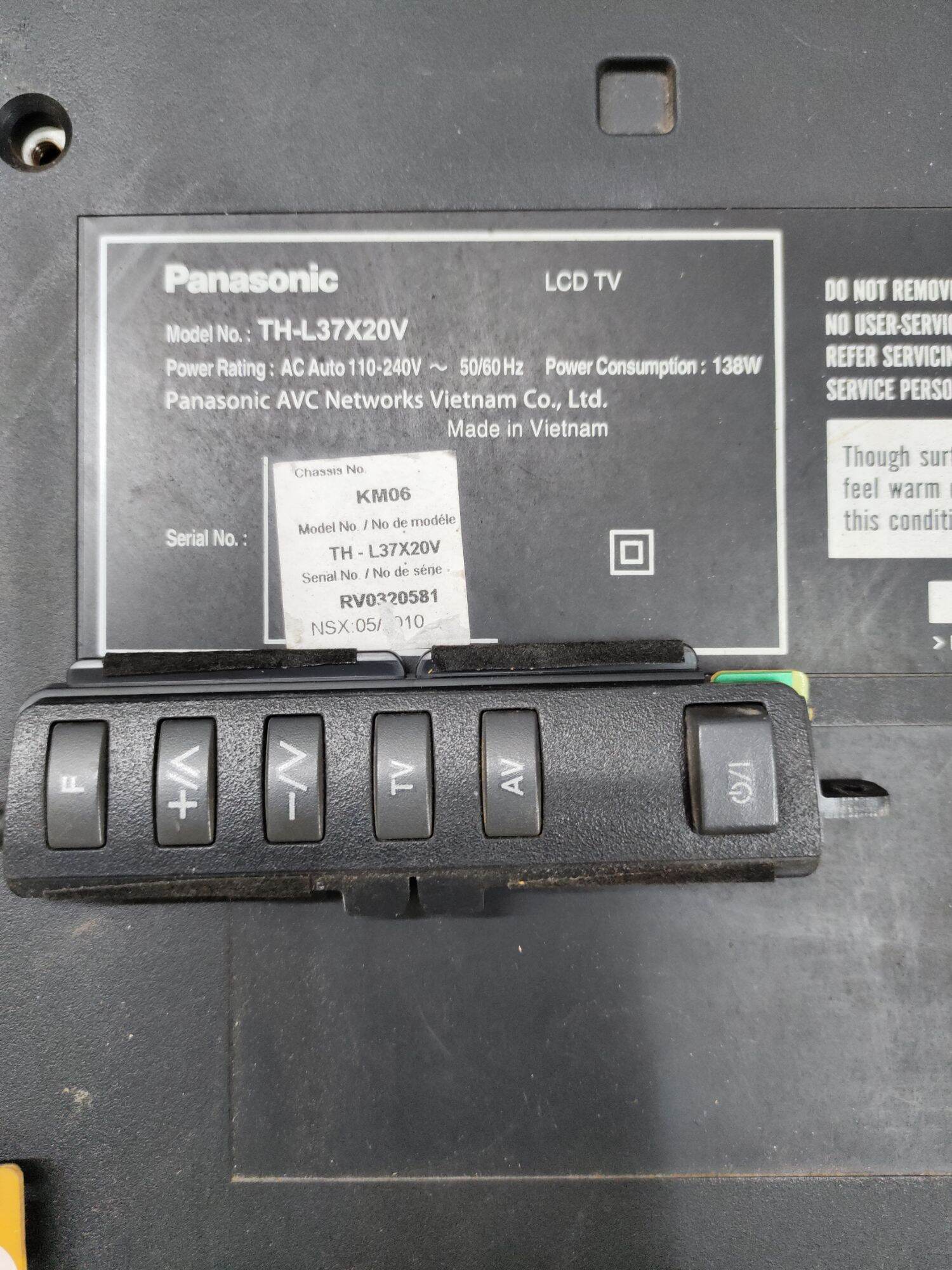 Board mạch, cáp, loa tivi Panasonic TH L37X20V
