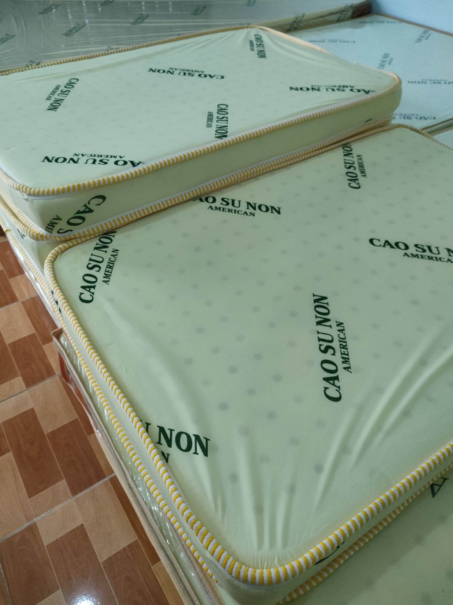 nệm cao su non Gấp 3 american cao 5cm