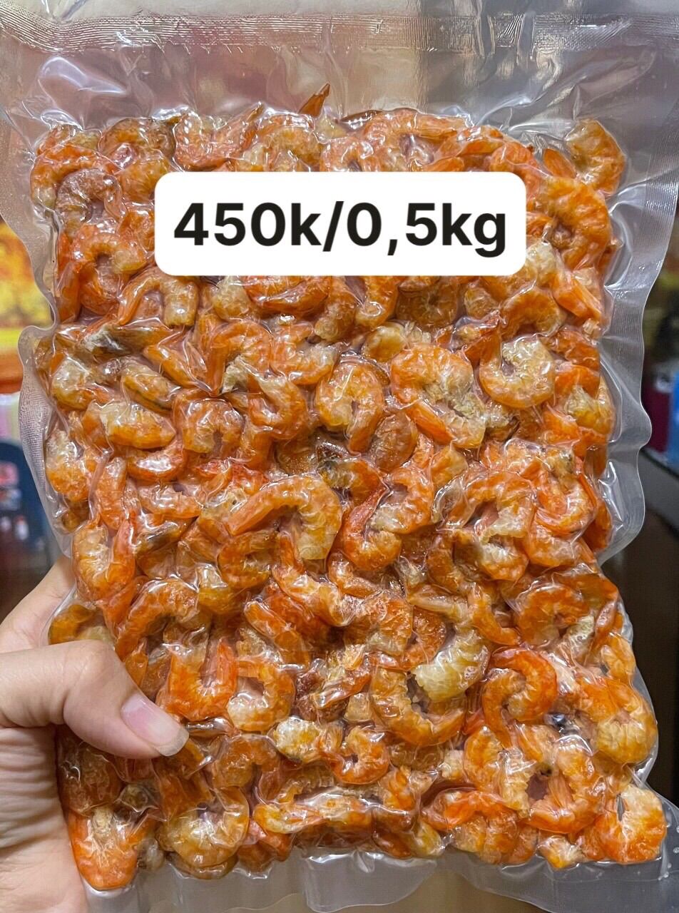 Tôm khô cà mau 450k-500gr