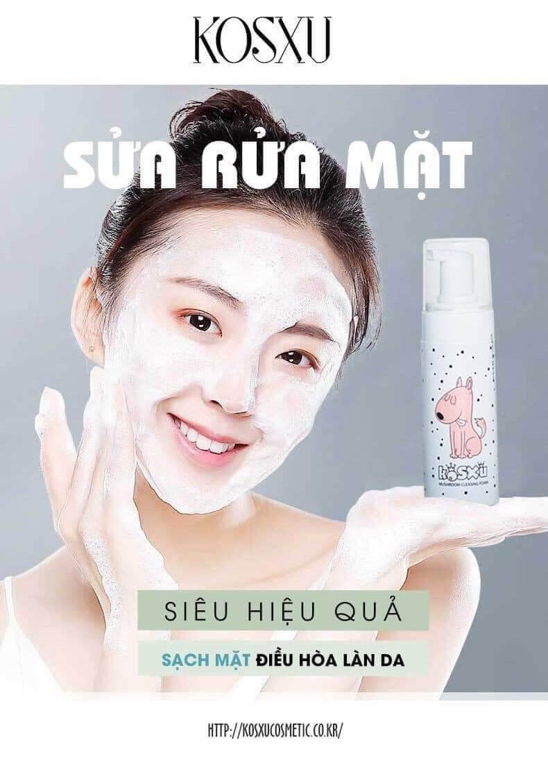 SỮA RỬA MẶT TẠO BỌT KOSXU
