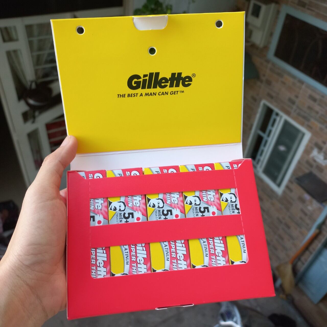 Hộp 6 lưỡi lam Gillette Super Thin