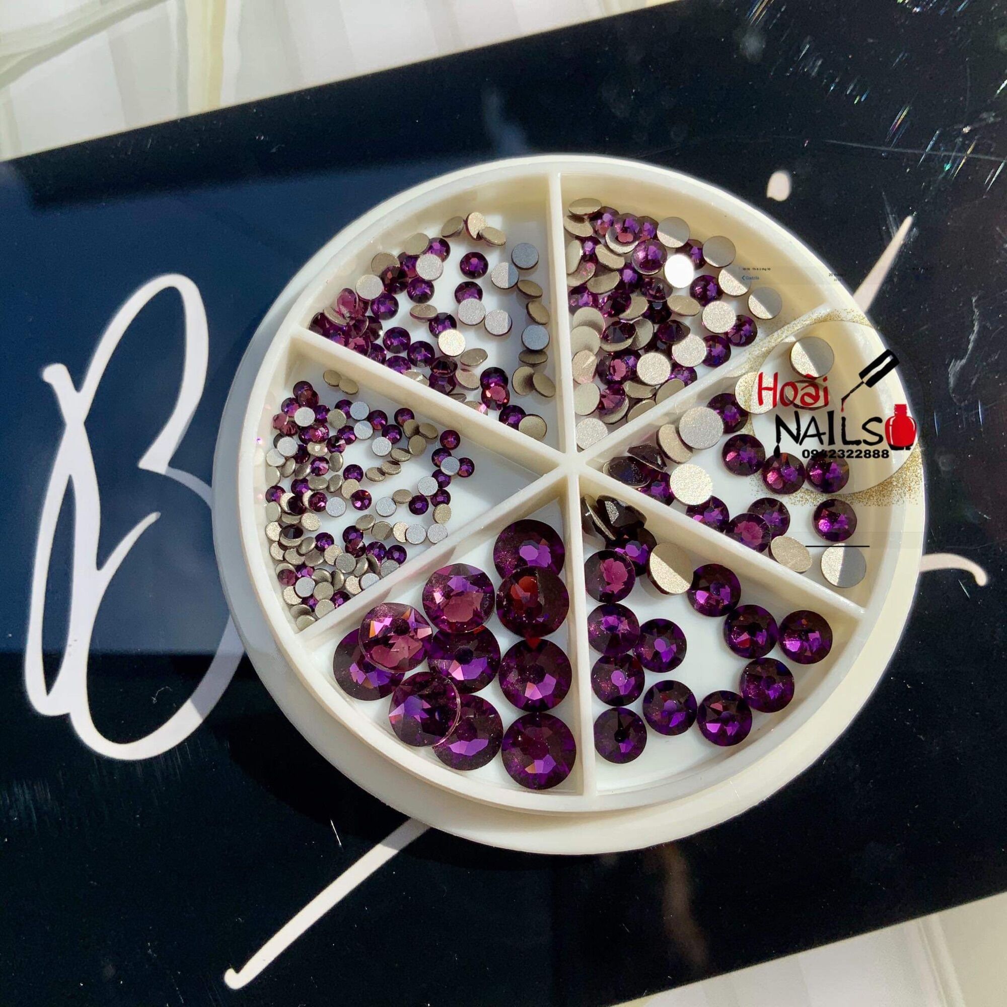 đá úc Swarovski mix khay - đá úc ( chọn màu ib)