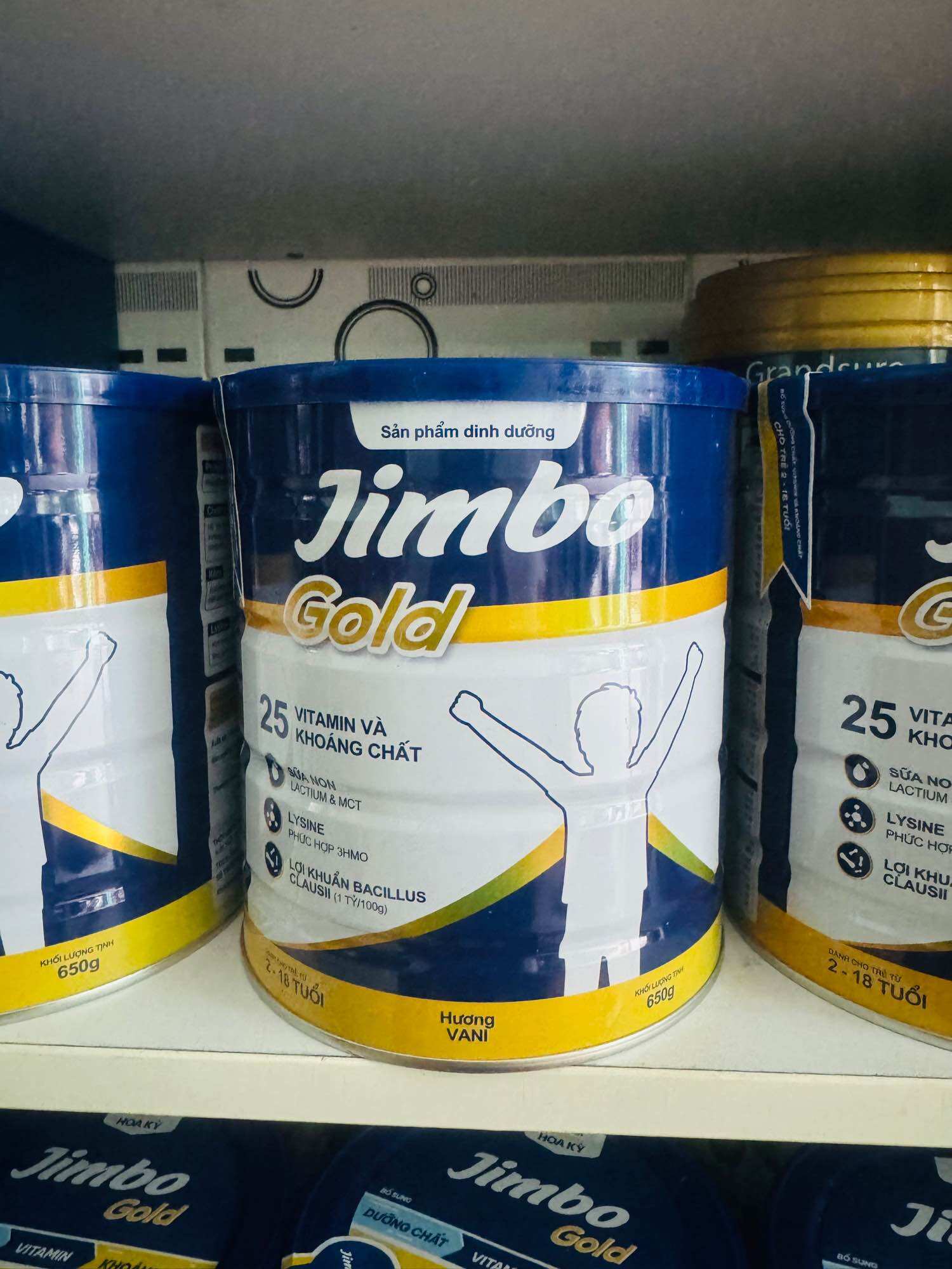 Combo 2 lon sữa jimbo sữa tăng cân cho trẻ em