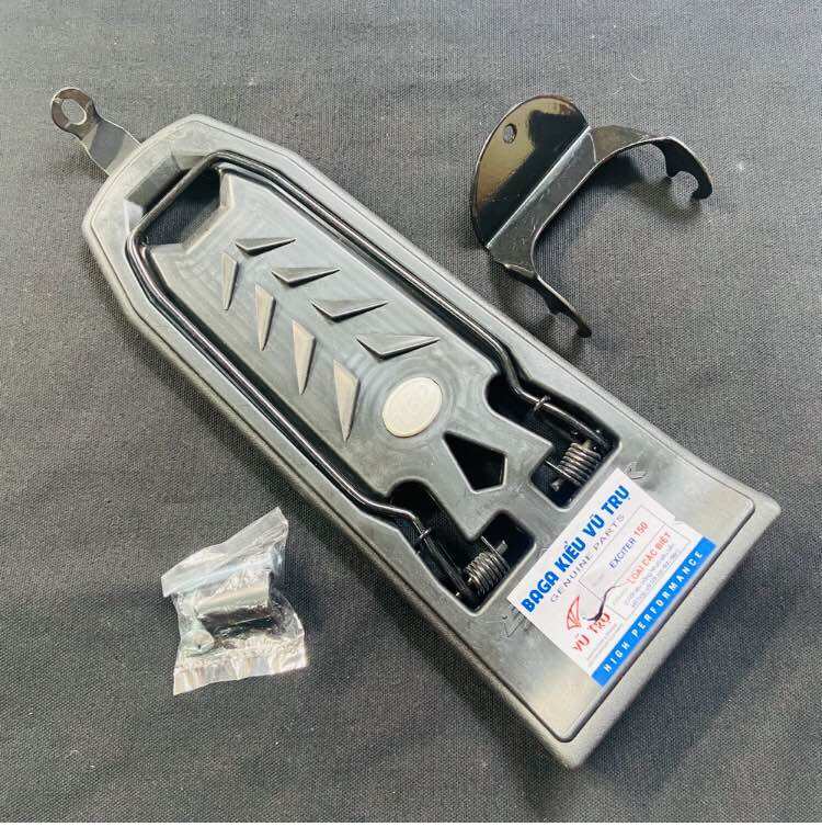 [MỚI VỀ] BAGA XE EXCITER 155, BAGA NHỰA VÀ PÁT SẮT GẮN BỬNG XE EXCITER 155 LẮP RÁP DẼ DÀNG, CHẮC CHẮN (MÀU ĐEN)