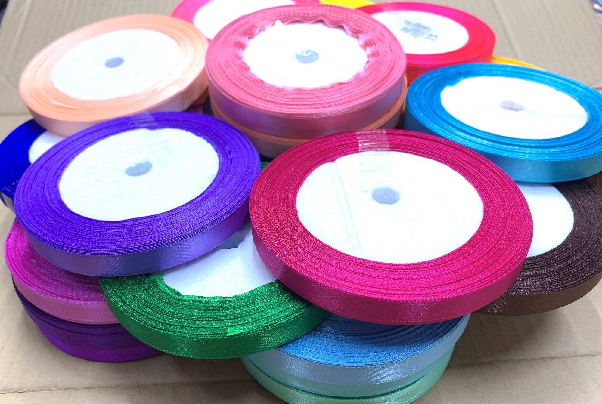 Ruban satin 1cm.