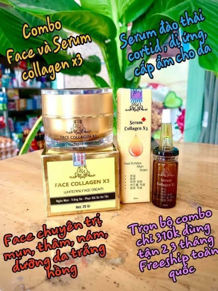Combo kem face và sirum Đông Anh hàng chính hãng