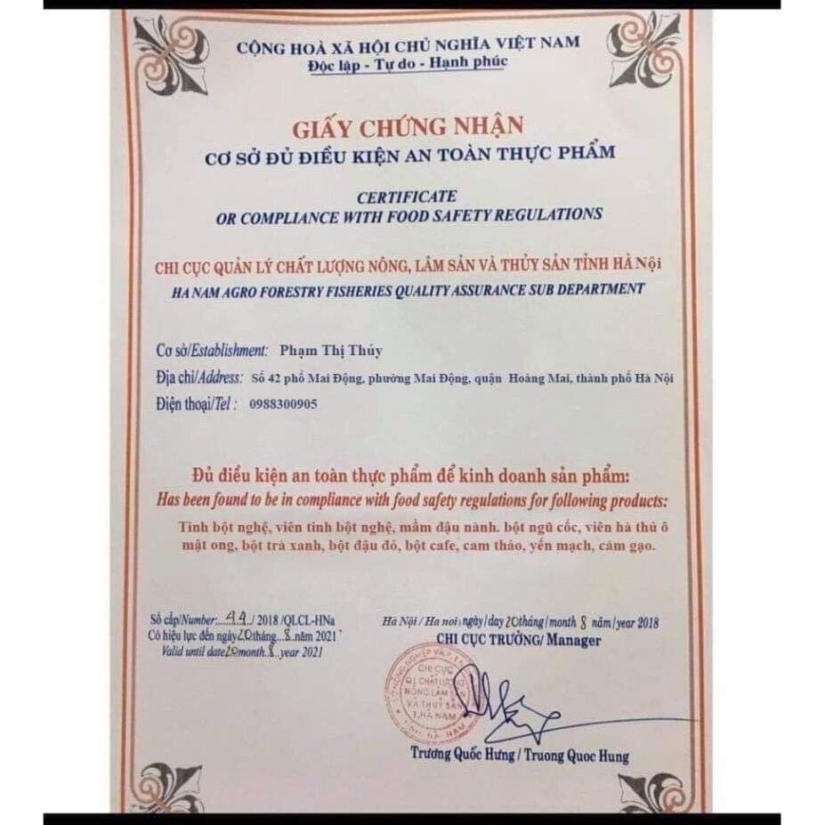 Túi 200g Bột Đậu Đỏ Handmade - Tắm trắng, kiềm dầu