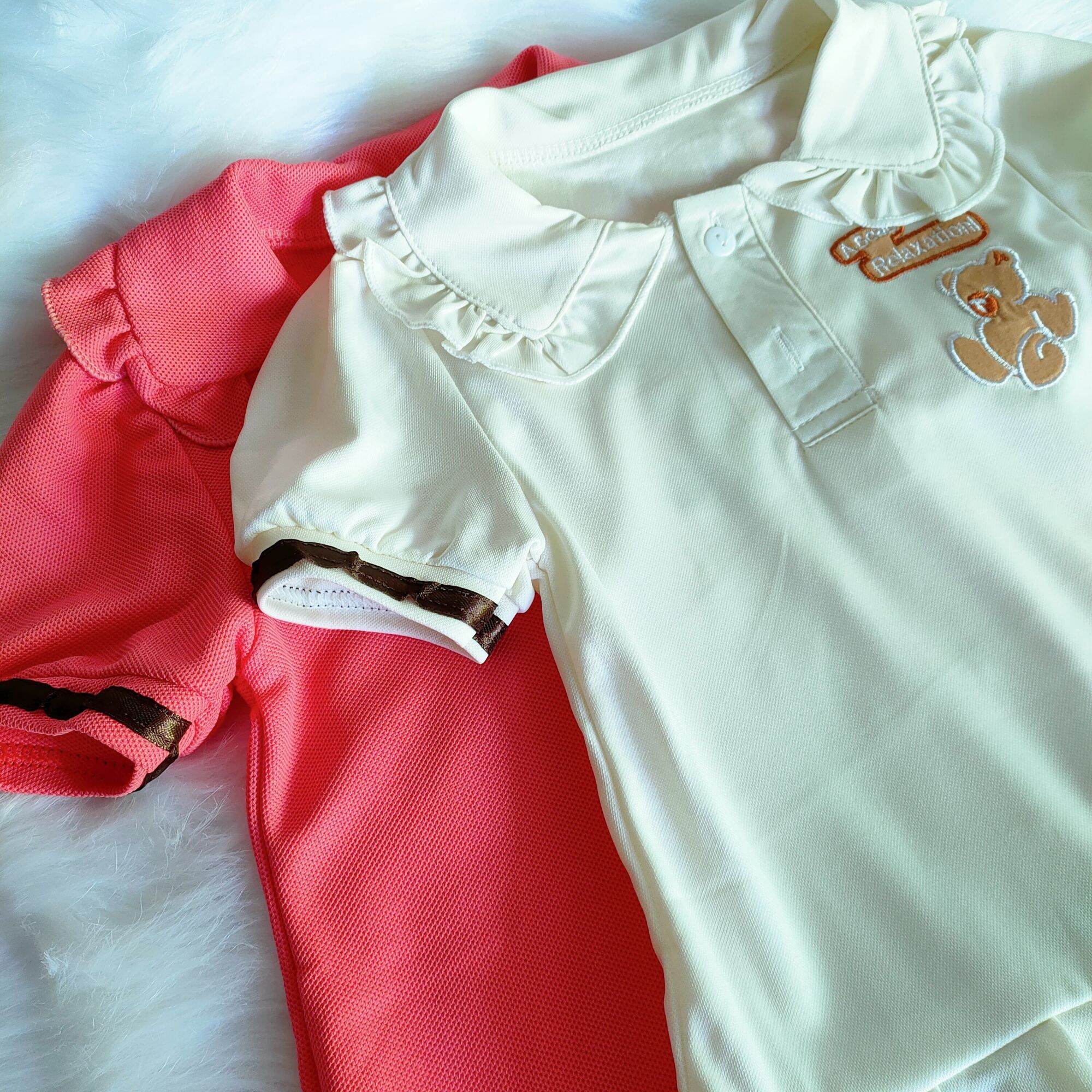 Váy polo bé gái chất polo cotton mềm mát size (8-16kg)