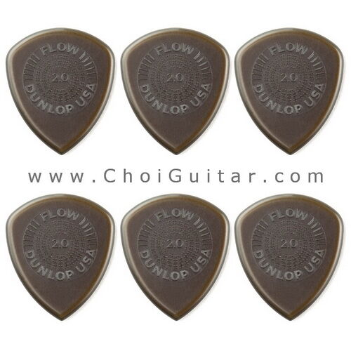 Usa 6 dunlop flow 2.0mm - phím đàn guitar, móng gảy