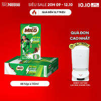 [FREESHIP TOÀN QUỐC] Sữa lúa mạch Nestlé® MILO® thùng 48 hộp x 110ml