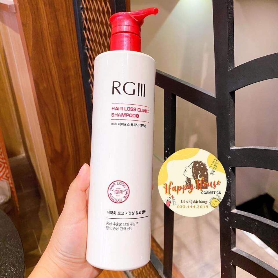 Dầu gội ngăn rụng tóc và phục hồi tóc tinh chất hồng sâm RGIII Hàn Quốc