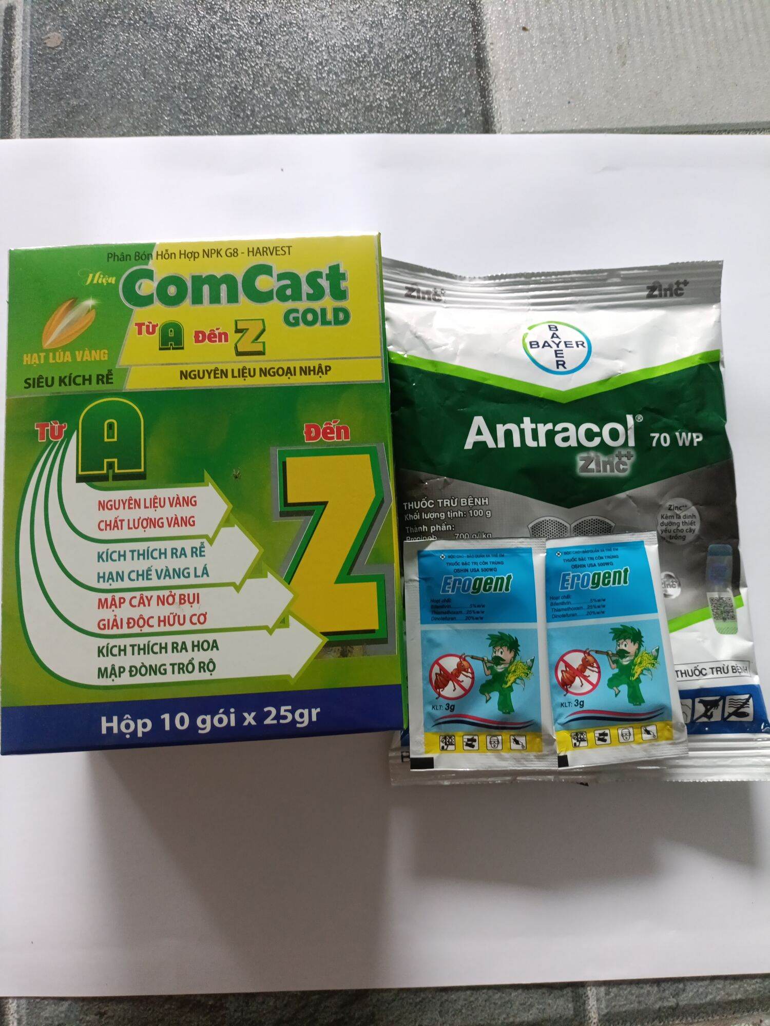 Xịt phục hồi dừa bị cháy lá