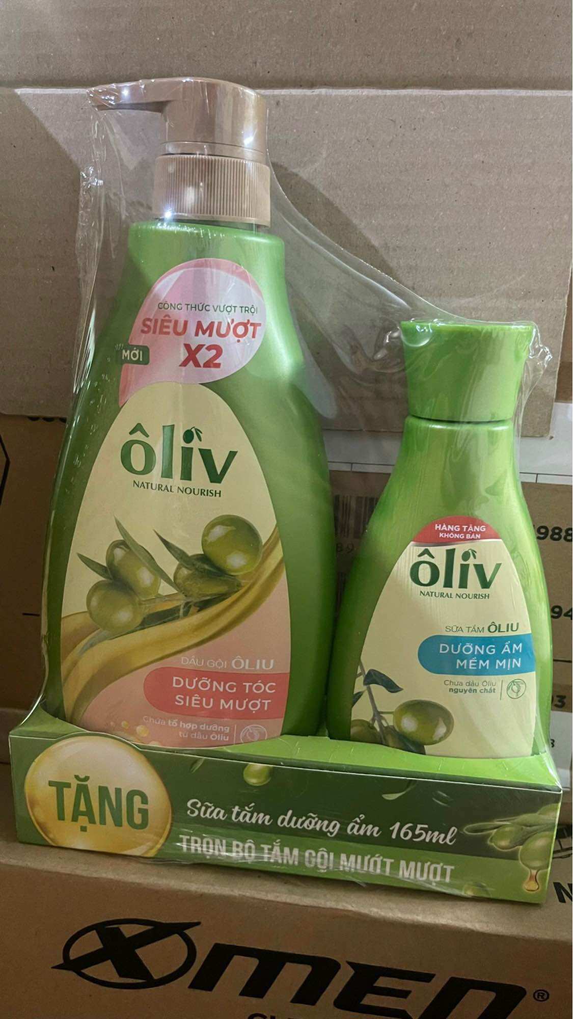 DẦU GỘI ÔLIV Chai 650ml Tặng