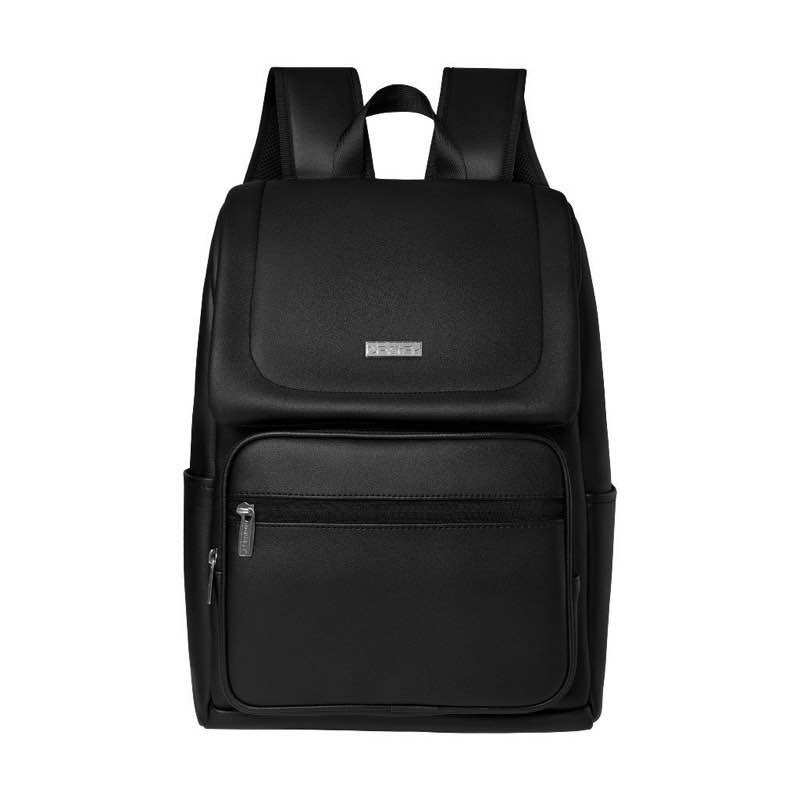 Balo DG Leather Basic Backpack Chất Da Simili Cao Cấp Chống Nước Cặp Da Đi Học Màu Đen Thời Trang Balo 2810 Shop