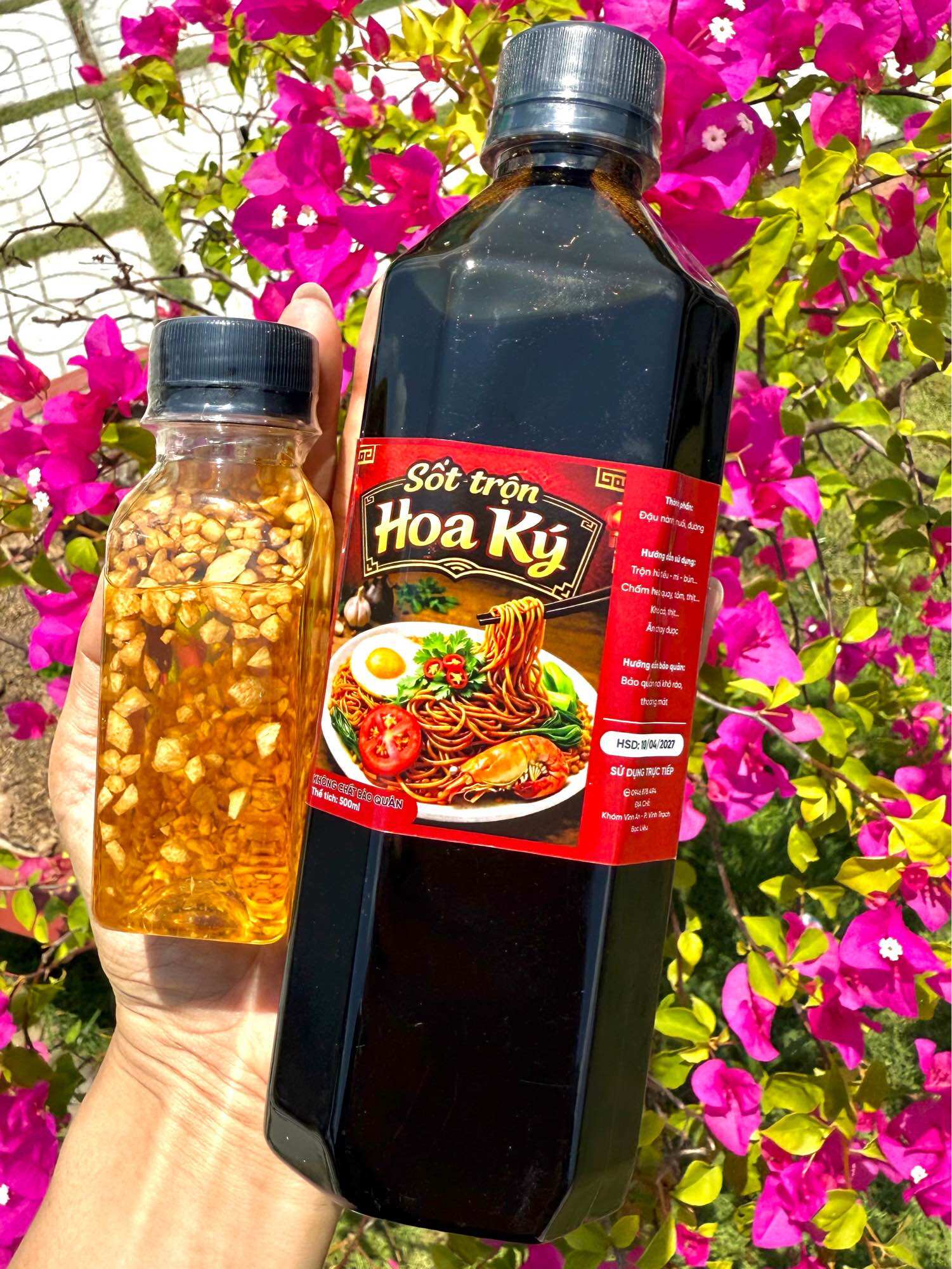 SỐT XÌ IẾU CHAY 500ML TẶNG KÈM DẦU TỎI THƠM. SỐT XÌ IẾU ĐẶC SẢN BẠC LIÊU