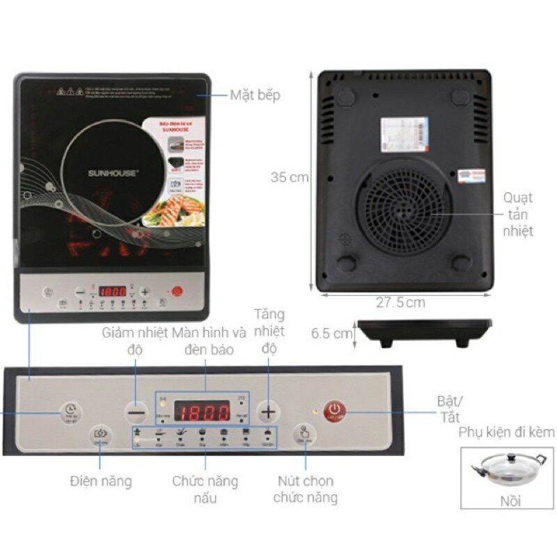 Bếp điện từ Sunhouse