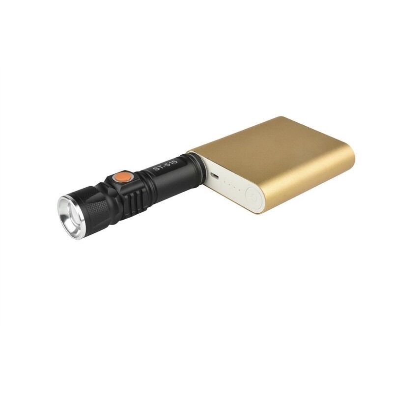 [HCM]Đèn pin mini 515 cổng sạc usb siêu sáng