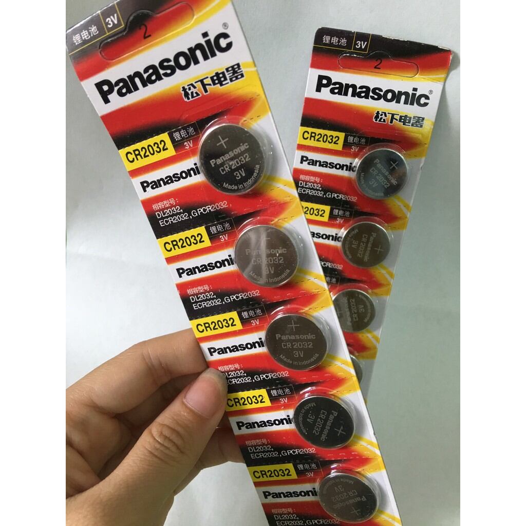 Pin Khuy Cúc Áo Panasonic CR2032 - CR2025  - CR1220(1 viên)