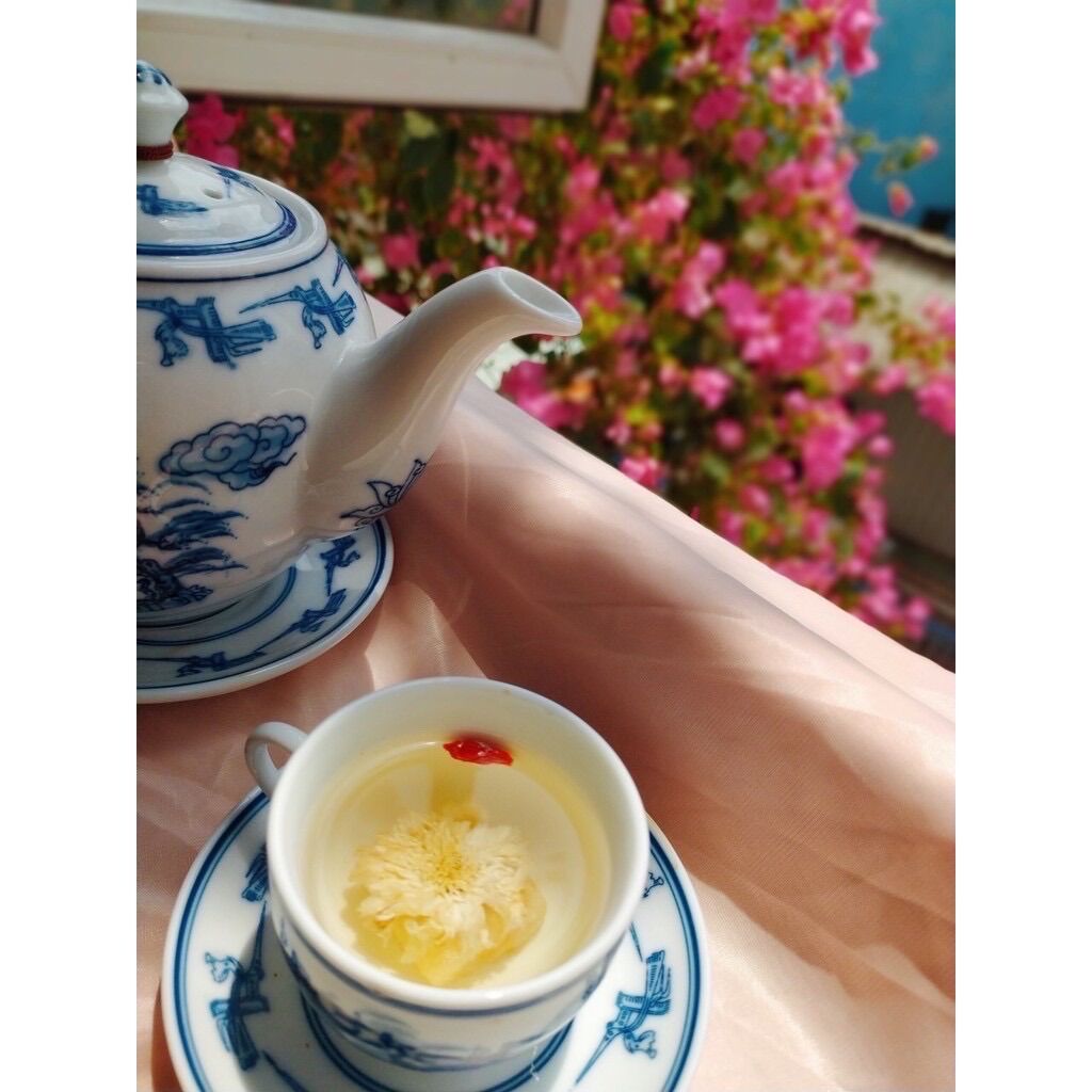 [COMBO 20 VIÊN] TRÀ HOA ĐƯỜNG PHÈN- ĐƯỜNG ĐEN NGŨ VỊ
