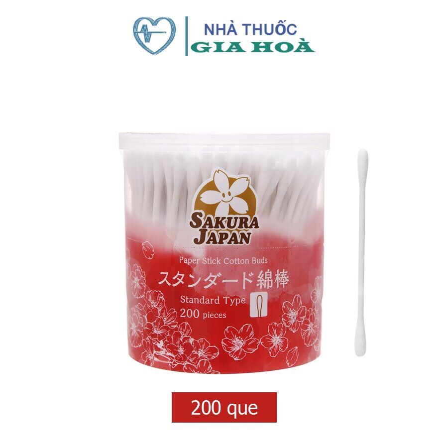 Tăm Bông Sakura Nhật Bản-Tiêu Chuẩn