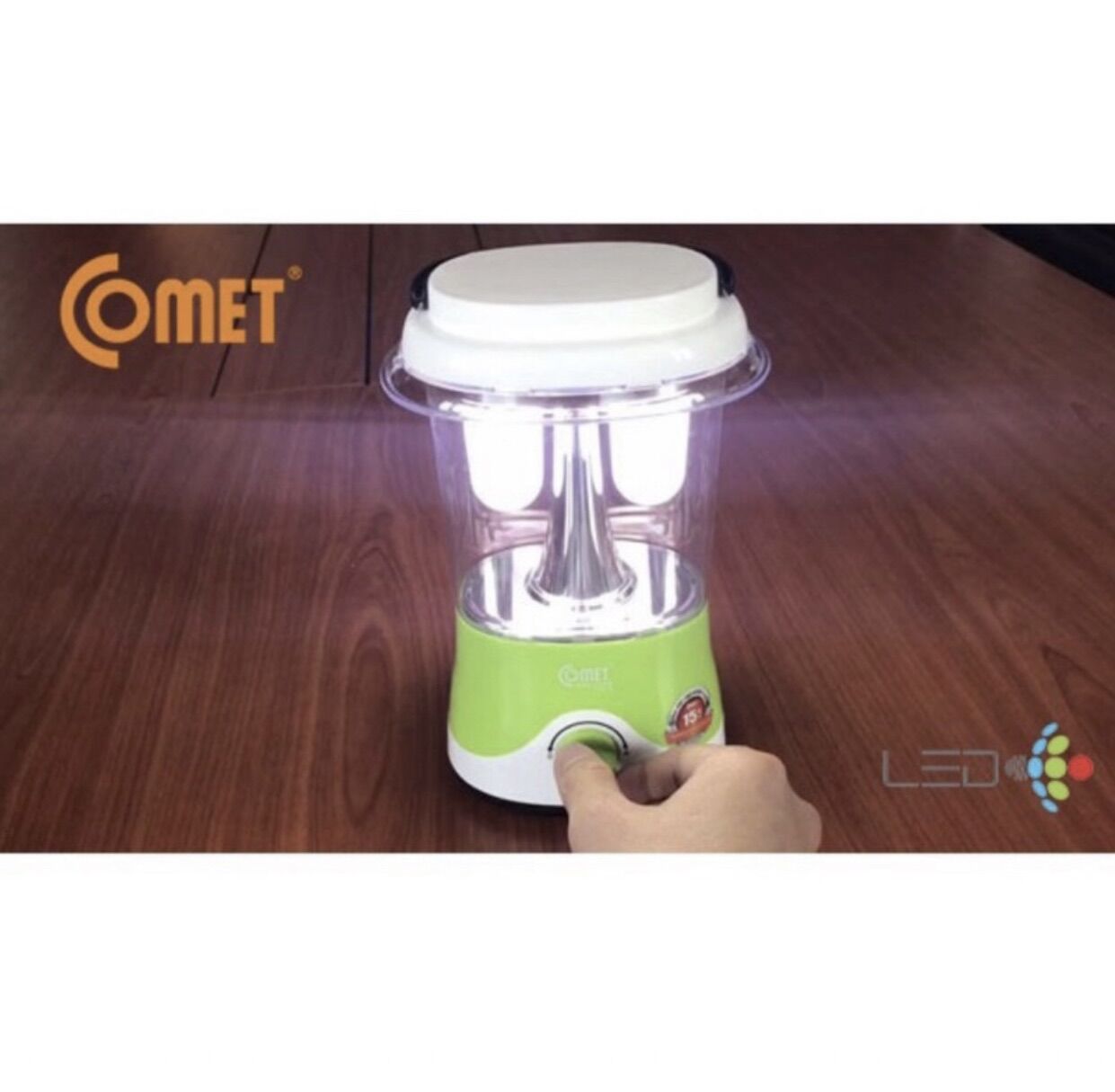 Đèn sạc Comet siêu sáng, bền đẹp, tiện lợi, du lịch