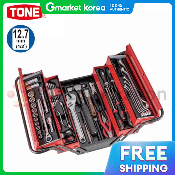 1/2 Automotive Repair Tool Set 700Ad, 410X220X295Mm, Hand Tool Box Giá 16,586,720 Đồng*Miễn phí vận chuyển