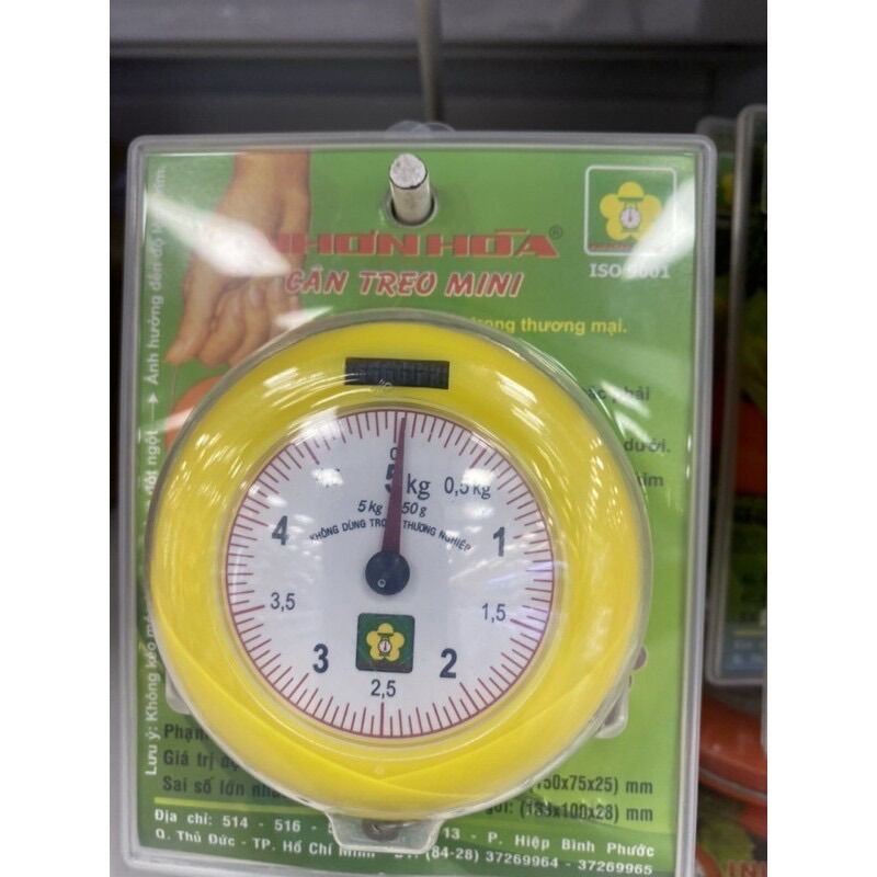 Cân treo NHƠN HOÀ mini chính hãng dưới 5kg