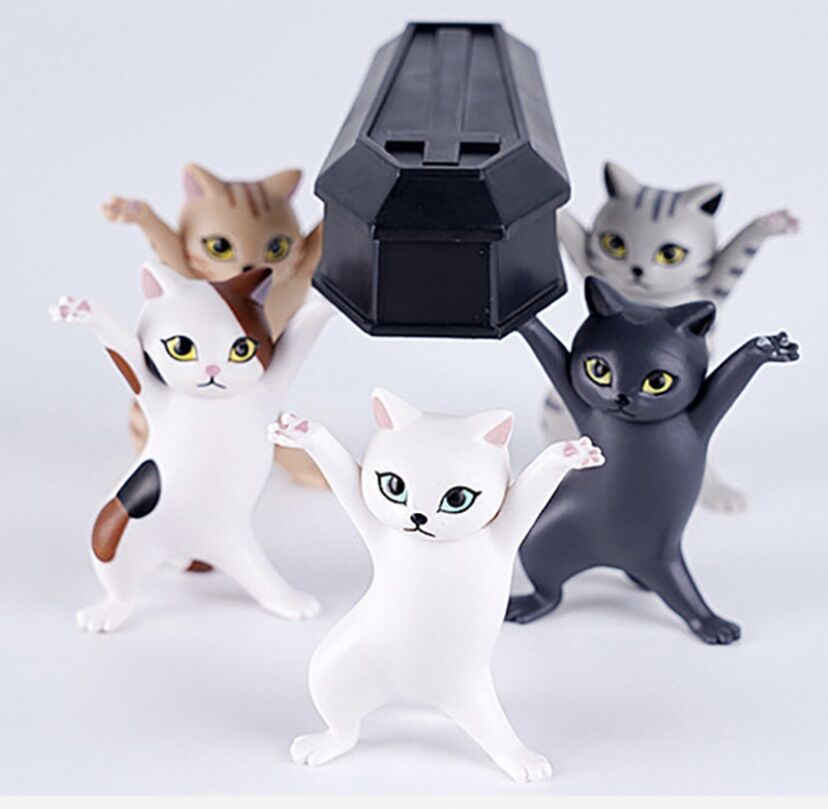Set 5 mèo nhảy múa khiêng hòm