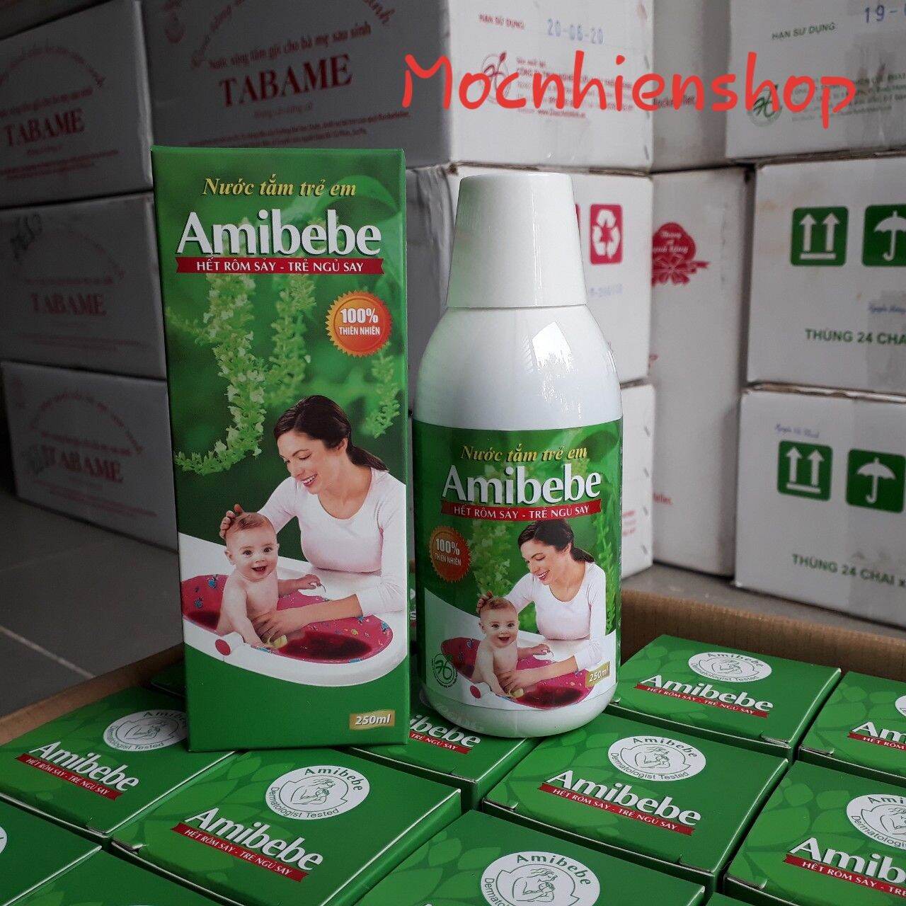 AMIBEBE - Nước tắm thảo dược cho trẻ nhỏ