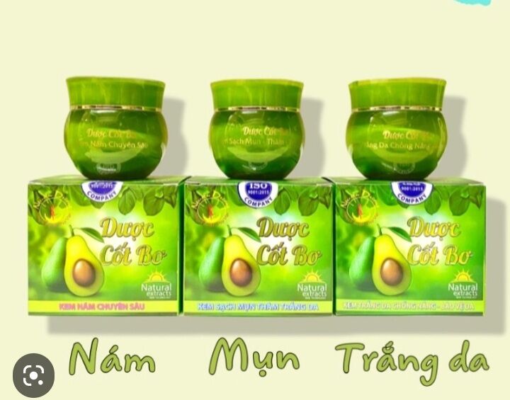 Kem dược cốt bơ trắng da chống nắng _ mụn thâm _ nám tàn nhang 25g