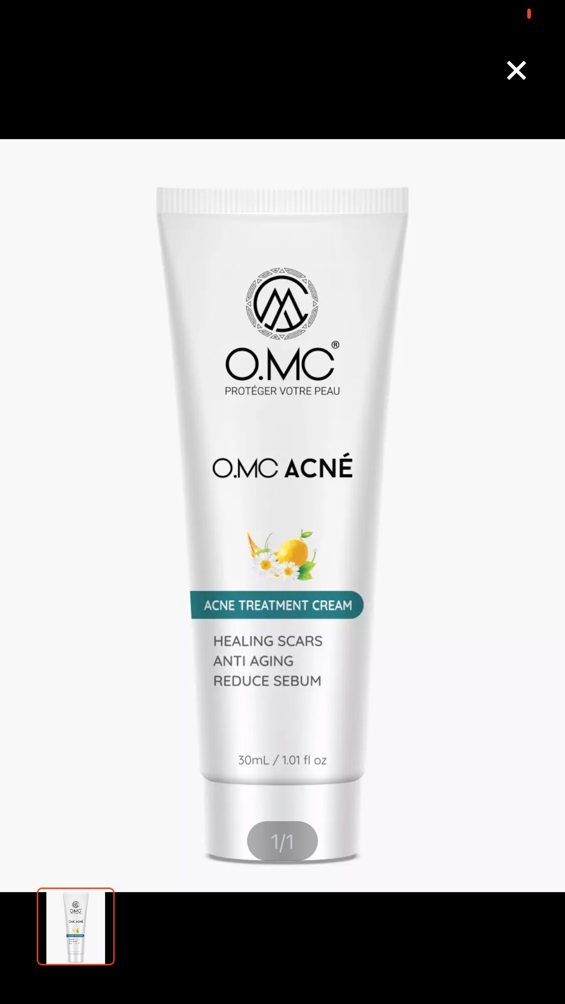 Kem ngừa mụn OMC 30ml loại bỏ mụn trứng cá mụn đầu đen mụn viêm tại nhà