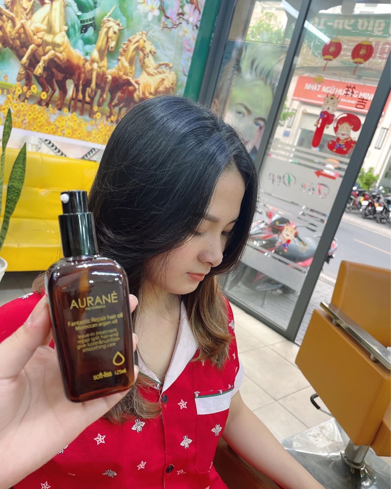 Tinh Dầu Dưỡng Tóc Phục Hồi AURANE 125ml