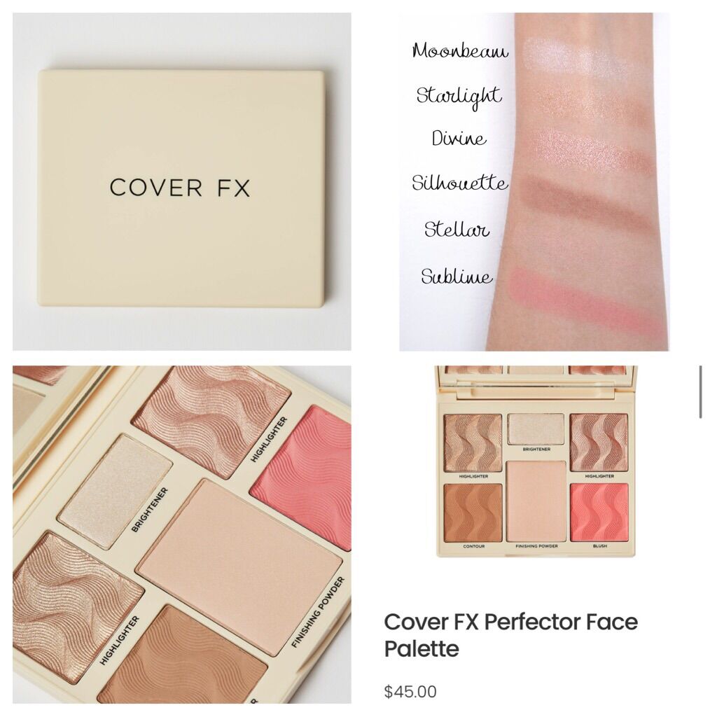 Bảng phấn trang điểm Cover Fx Perfector Face Setting Palette