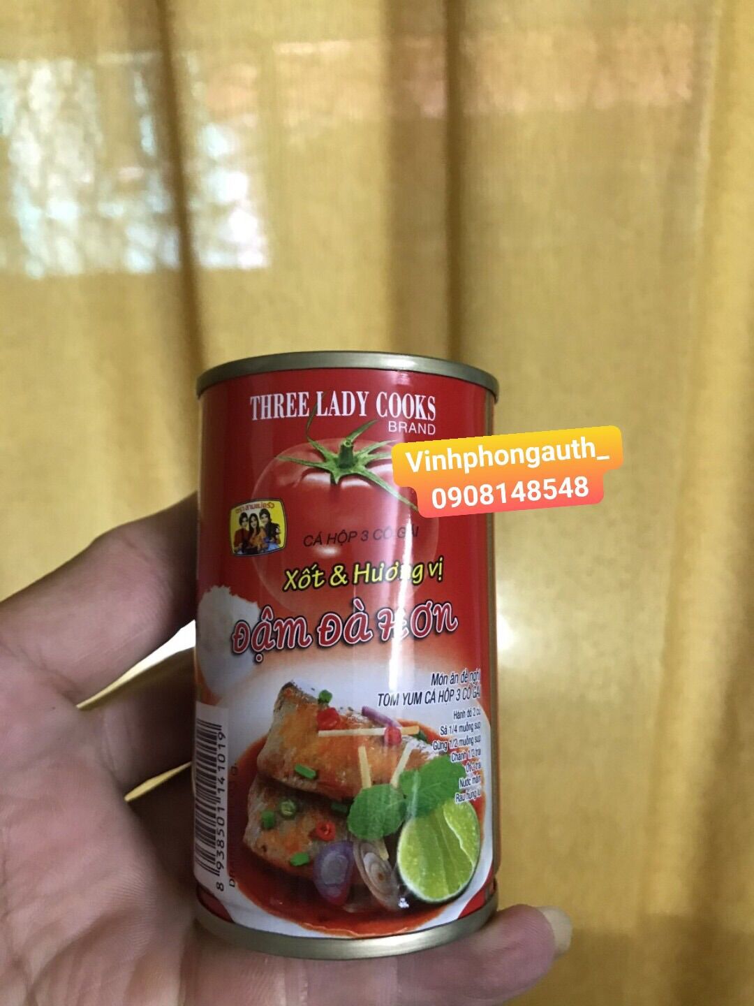 Cá mòi 3 cô gái 155gr