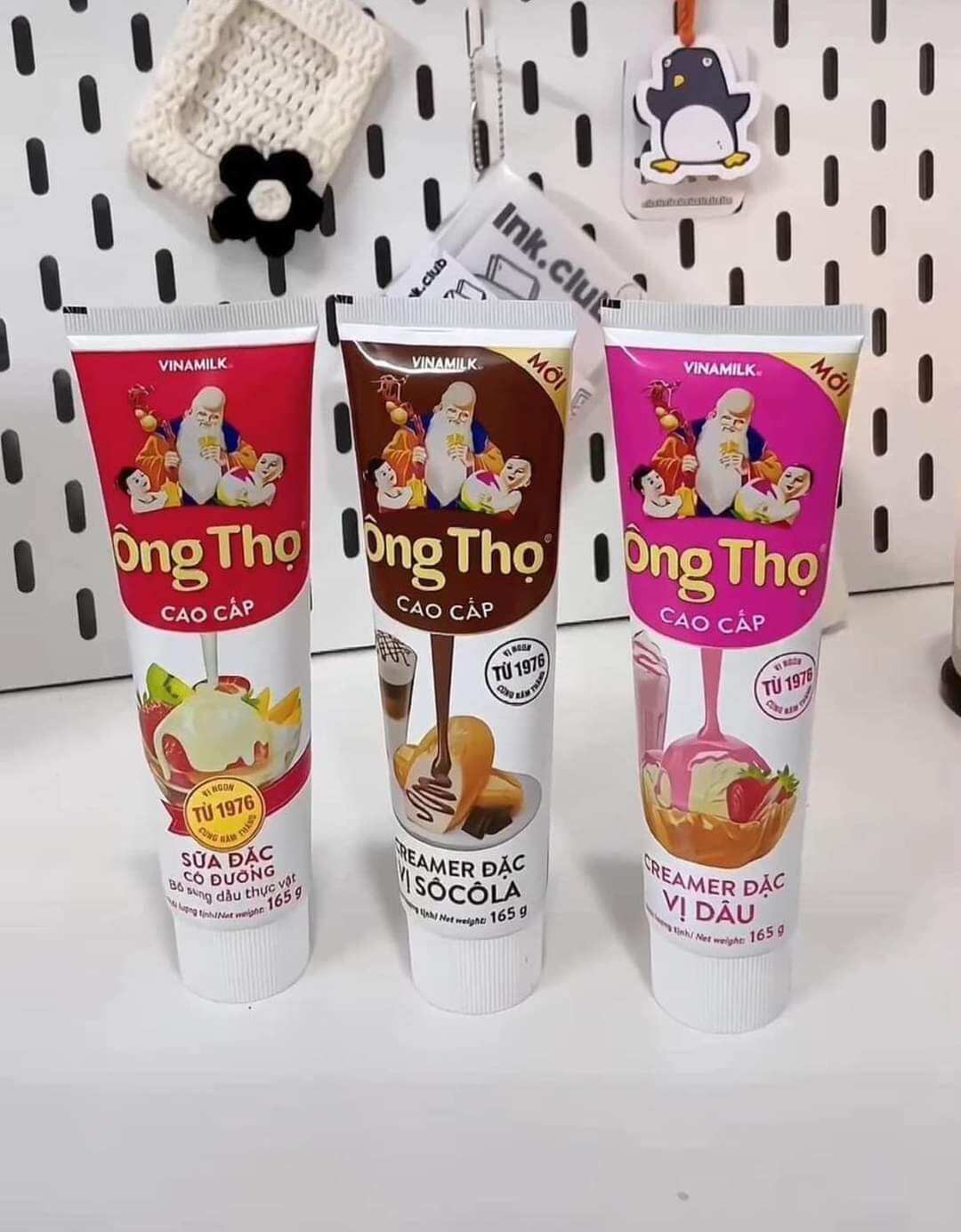 Sữa đặc ông thọ dạng tuýt