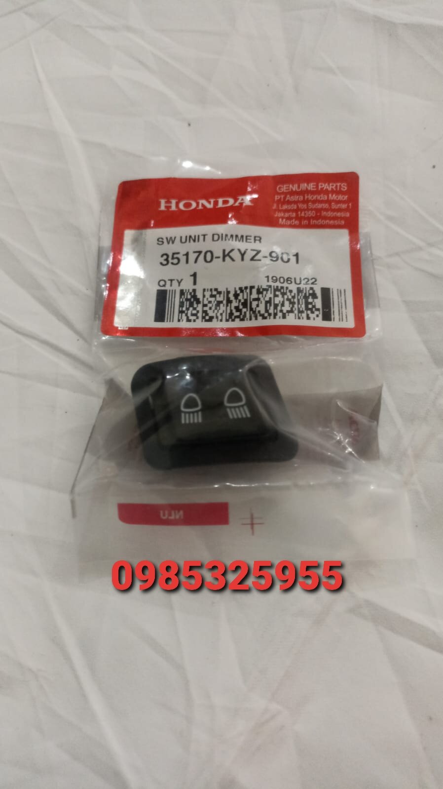 Công tắc pha đèn vario , sh , vision