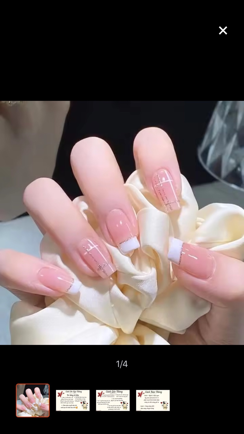 Combo 3 bộ nail box làm theo yêu cầu